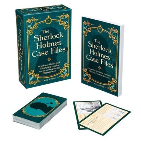 The Sherlock Holmes Case Files: Includes a 50-Card Deck of Absorbing Puzzles and - Picture 1 of 1
